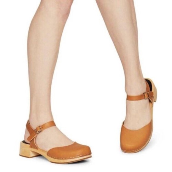 NEW Swedish Hasbeens New Covered Sandal Clog Nature 36 - Picture 2 of 14